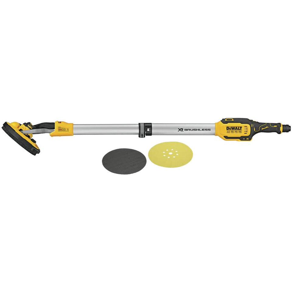 DEWALT DCE800B overview demonstrates cordless sanding efficiency for drywall projects.