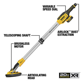 DEWALT DCE800B variable speed dial lets you tailor speed to the task.