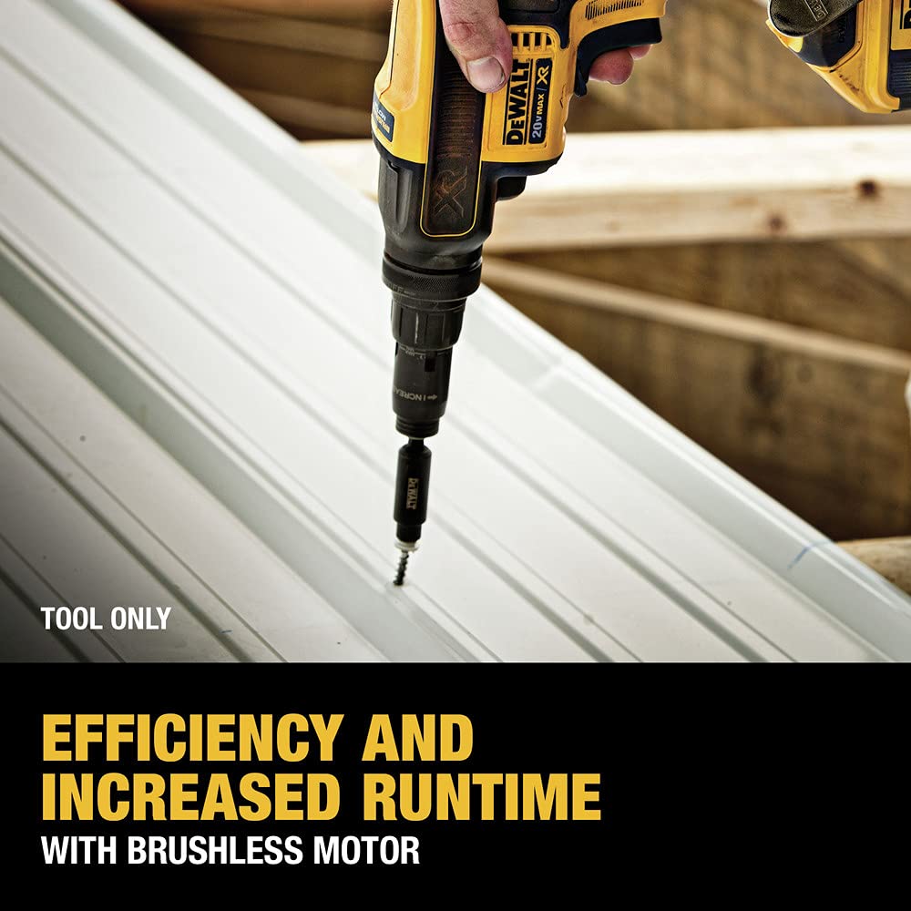 DEWALT DCF622B Versa-Clutch system protects materials during fastening