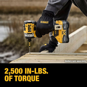 DEWALT DCF860B bare tool image shows lightweight portability without battery.