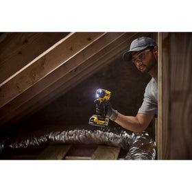 DEWALT DCF870B ergonomic handle supports comfortable handling over long sessions