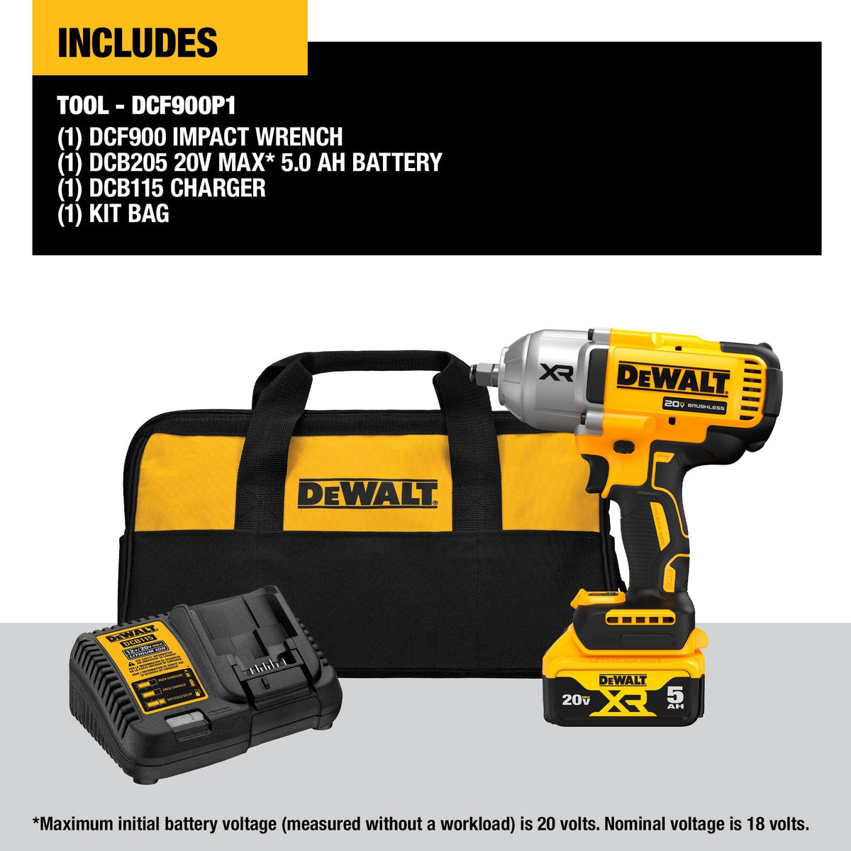 DEWALT DCF900P1 4-mode switch enabling quick speed changes