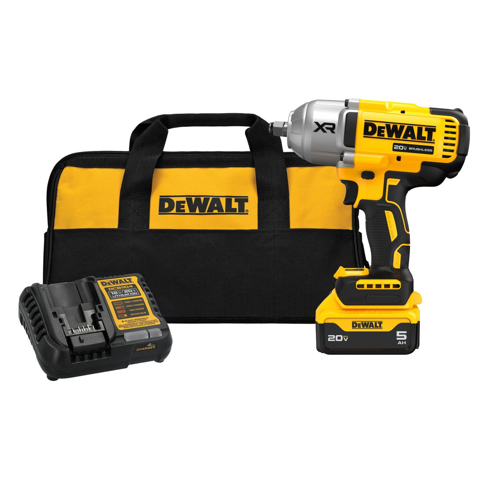 DEWALT DCF900P1 battery-included setup for heavy fastening tasks