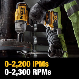 DEWALT DCF900P1 hog ring anvil with secure bit retention
