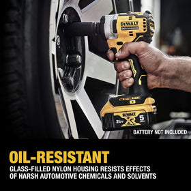 DEWALT DCF911B lightweight design reduces user fatigue.