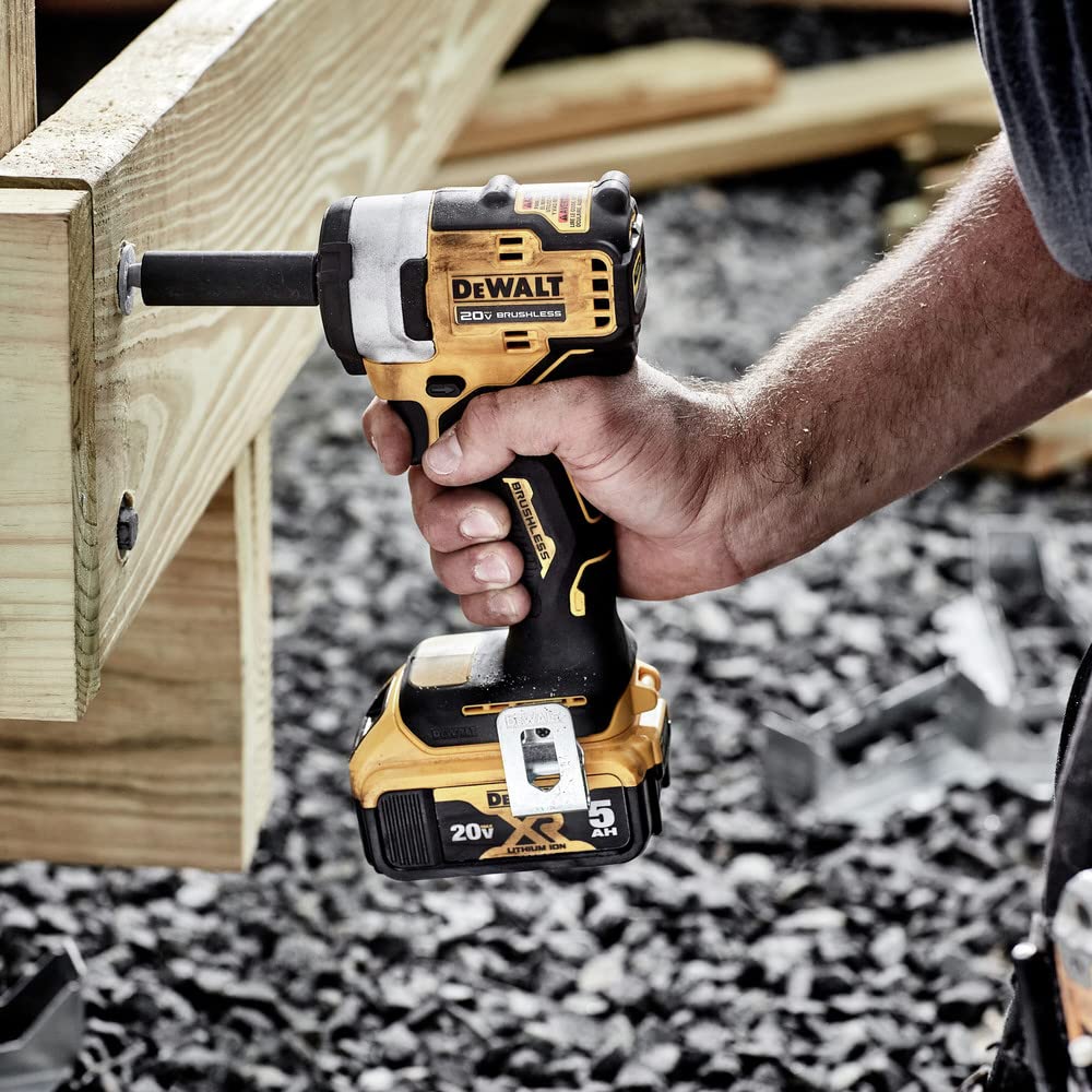 DEWALT DCF913B powered by 20V MAX platform.