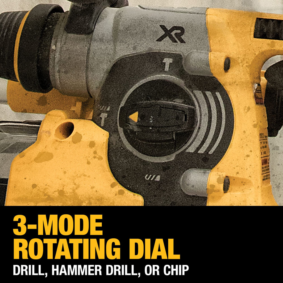 DEWALT DCH273B OSHA Table 1 compliant with on-board extractor setup
