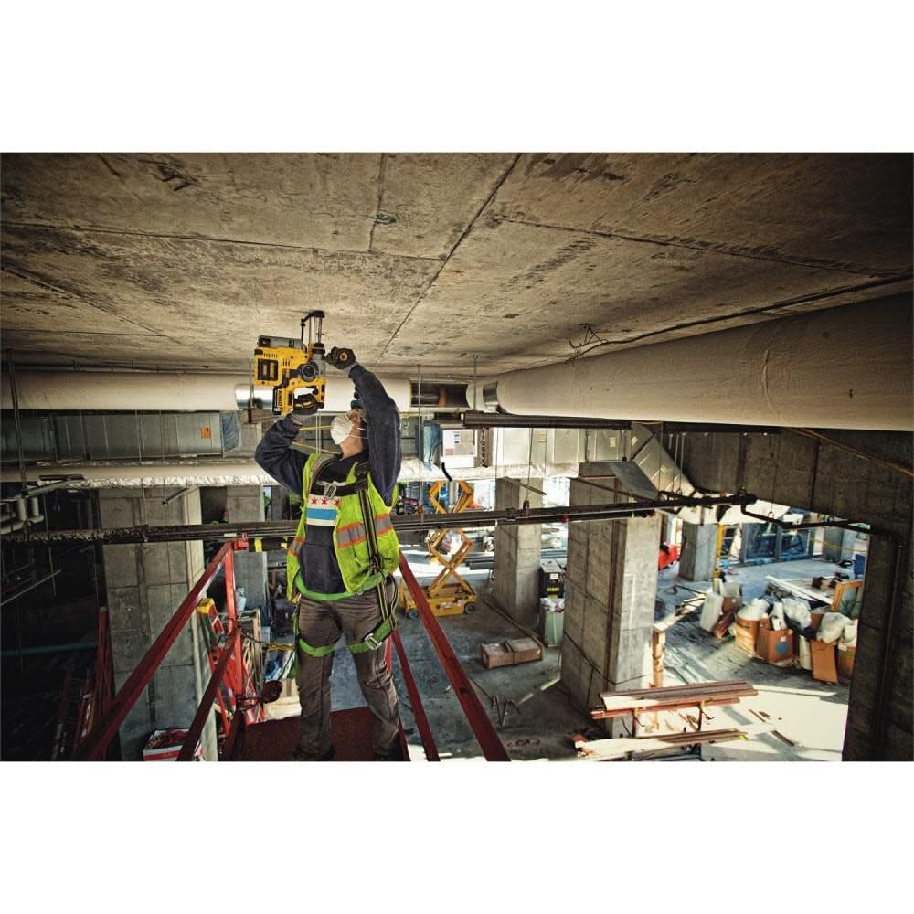 DEWALT DCH273B SHOCKS system lowers vibration for comfortable long use