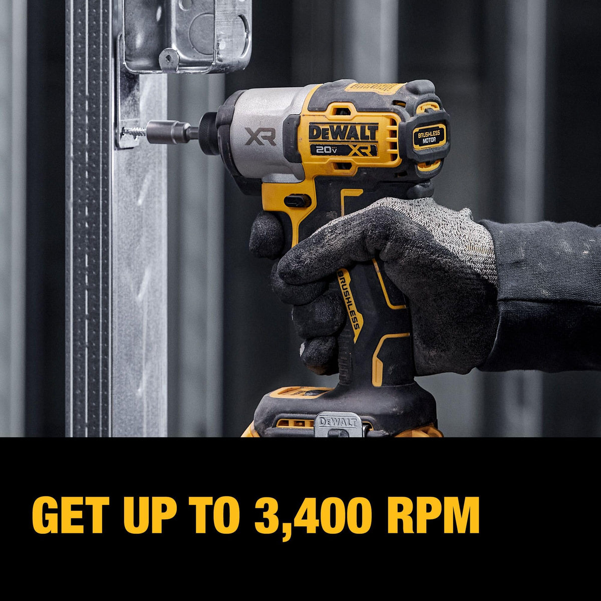 DEWALT DCK250QQ2 ready for jobsite on workbench with compact organization.