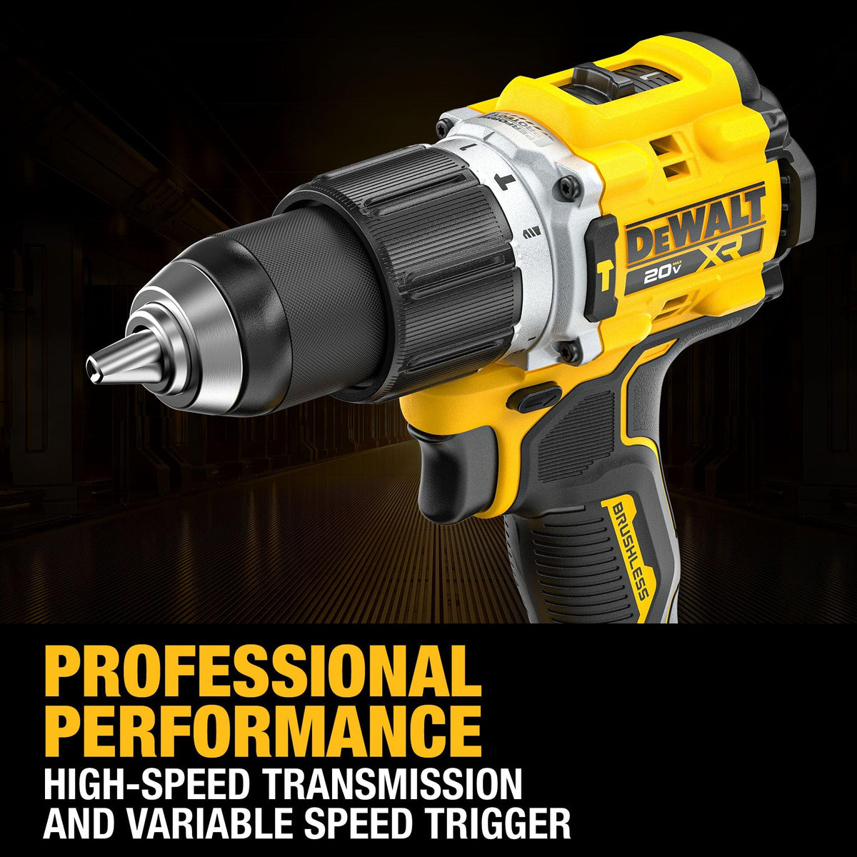 DEWALT DCK250QQ2 two batteries on setup ready for all-day work.