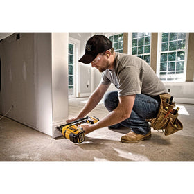 Stall release lever on DEWALT DCN660B helps reset driver quickly after jams