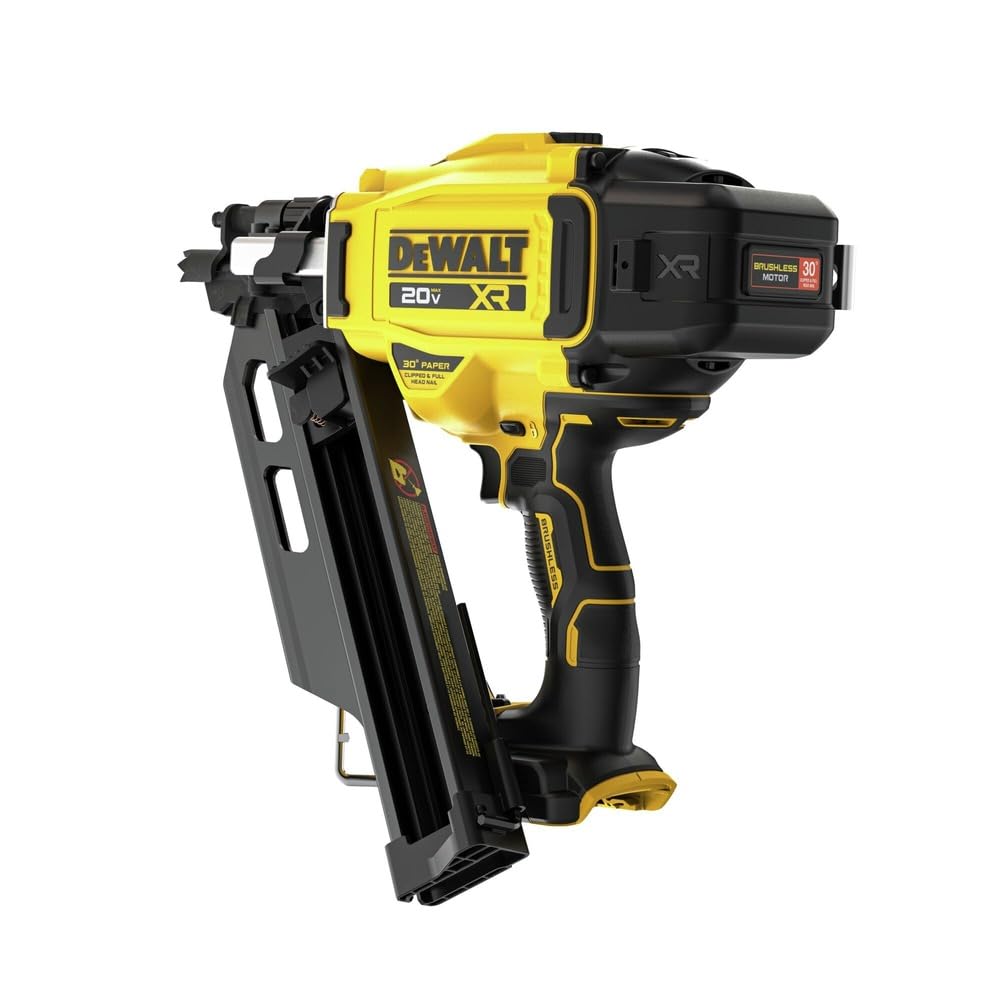 DEWALT DCN930B bare compact design seen in tight corner framing