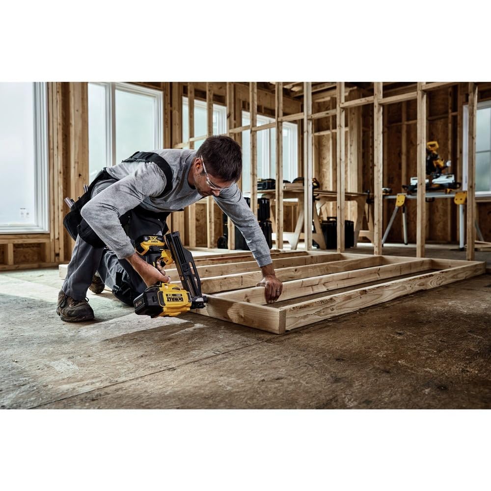 DEWALT DCN930B bare with packaging reflects delivery-ready framing tool