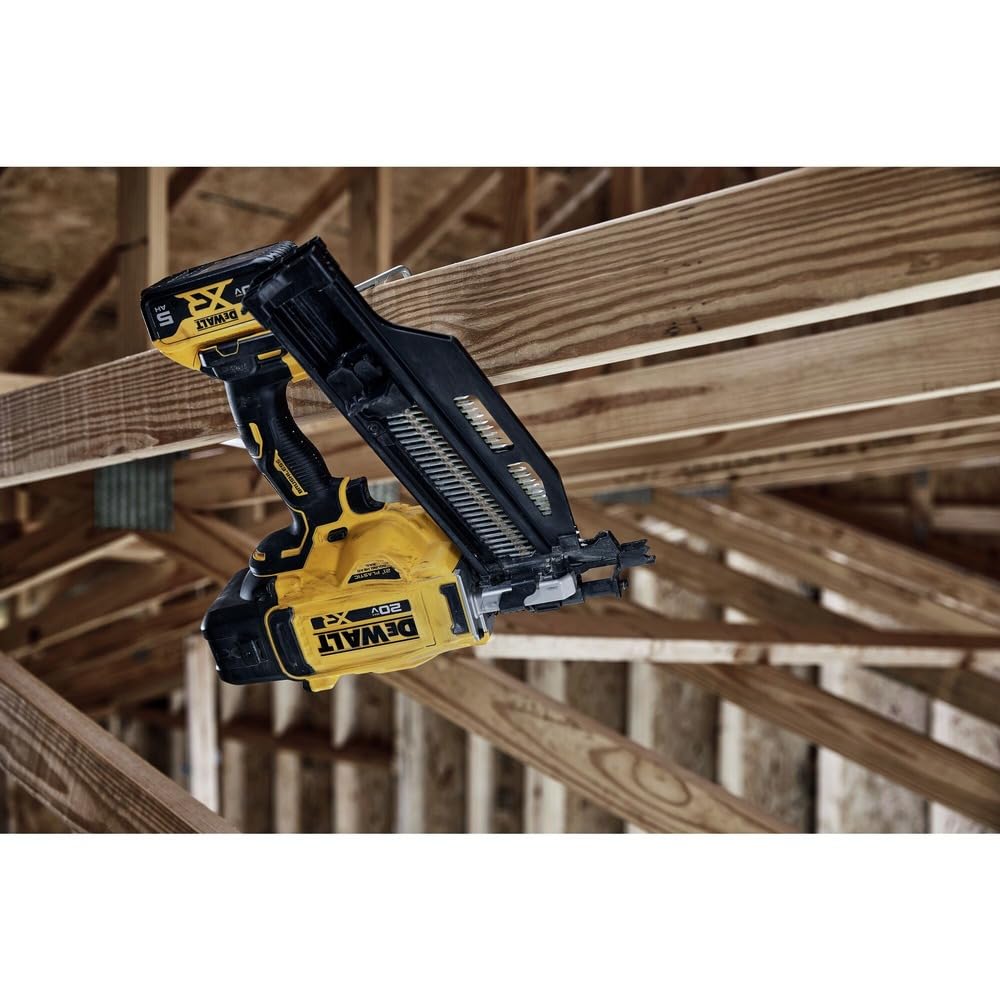 DEWALT DCN930B bare on-site use shows cordless flexibility