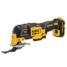 DEWALT DCS356B wood cutting blades included for faster setup.