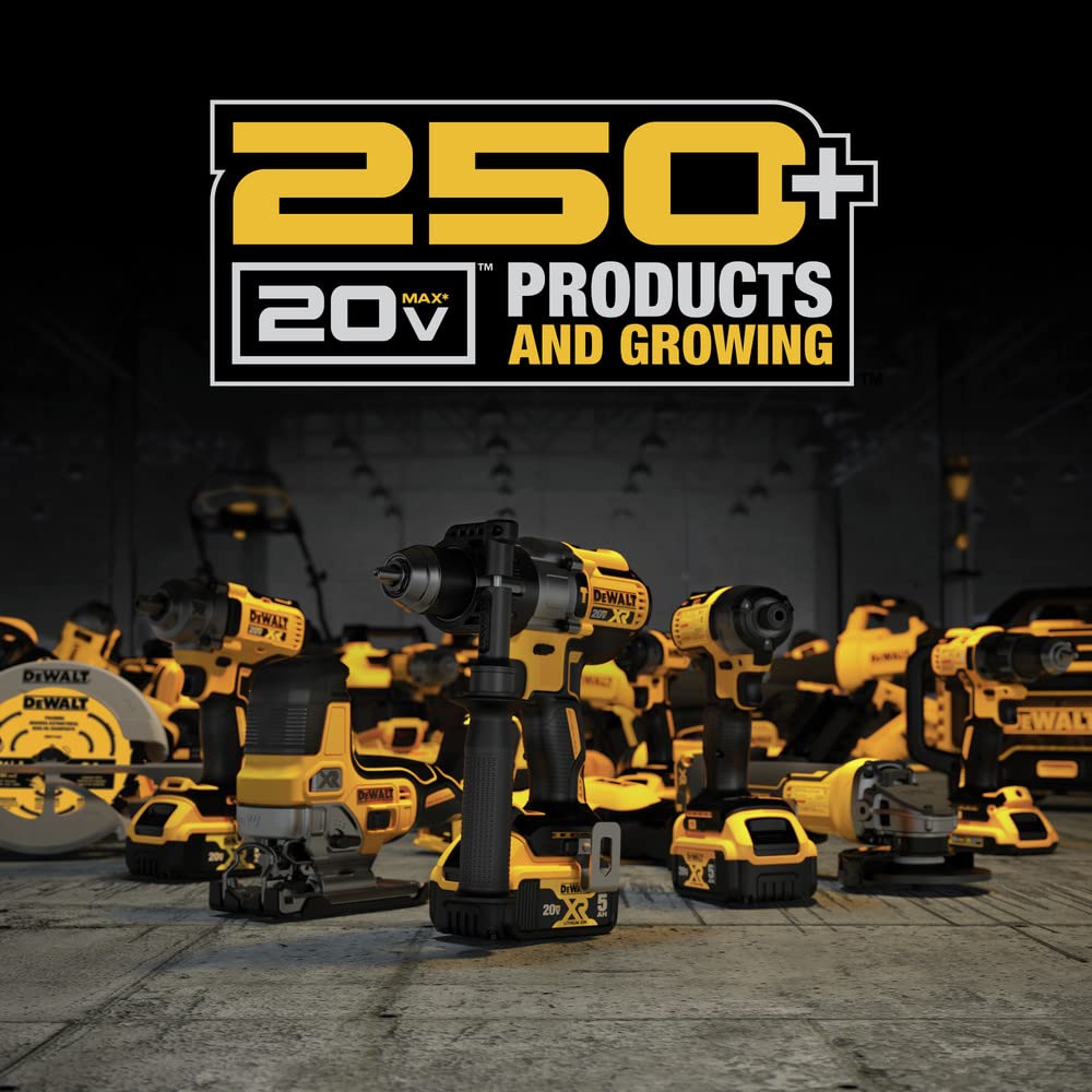 DEWALT DCS361B compact lightweight design boosts portability on site.