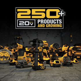 DEWALT DCS361B compact lightweight design boosts portability on site.