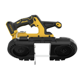 DEWALT DCS378B chip-ready pocket supports Tool Connect for on-site asset tracking.