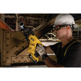 DEWALT DCS387B one and one-eighth inch stroke enables fast cutting.