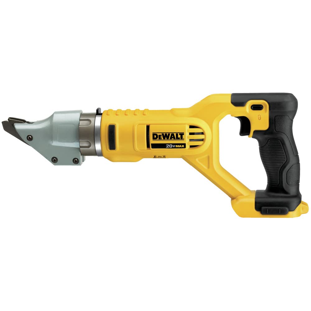 DEWALT DCS494B LED light illuminates the work surface for accurate cuts.