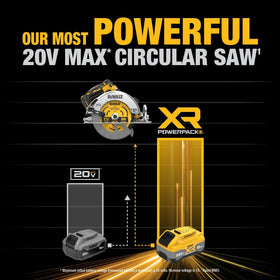 DEWALT DCS590WW1 bevel up to 57 degrees for angled cuts