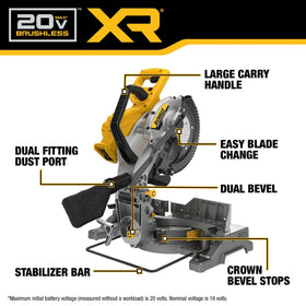 DEWALT DCS714B cordless compatibility for flexible jobsite use