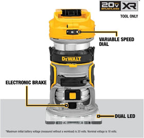 DEWALT DCW600B battery-powered performance offers cordless freedom for versatile workshop use.
