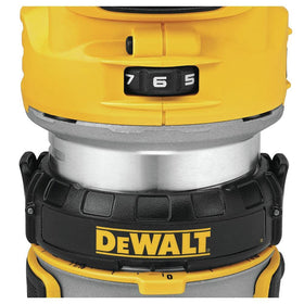 DEWALT DCW600B side view, lightweight profile for comfortable use