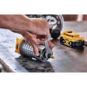 DEWALT DCW600B variable-speed dial tailors bit speed