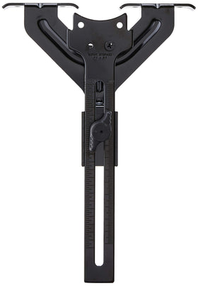 DEWALT DNP618 edge guide demonstrates quick, secure router setup with fixed-base routers