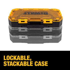 DEWALT sizes stamped on both sides for quick size identification.