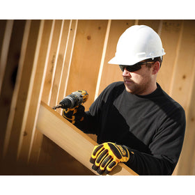 DEWALT DPG99 polarized lenses provide UVA UVB UVC protection with reduced glare