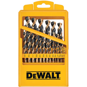 DEWALT drill bit set 29pc with black-gold coating for rust resistance