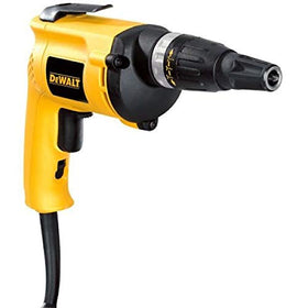 DEWALT Drywall Screw Gun showing two-finger trigger for comfortable use