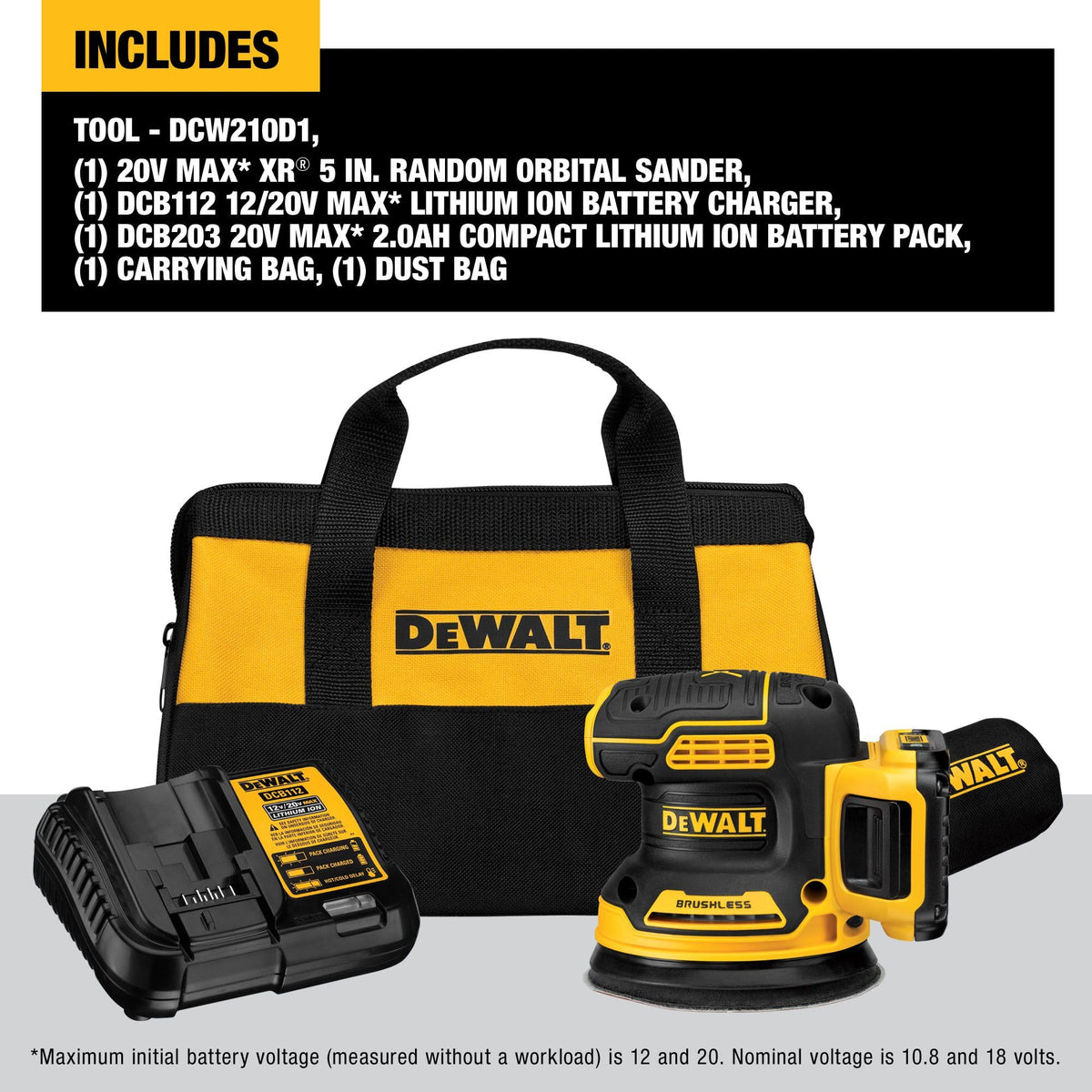 DEWALT compatible with DWV010/DWV012 for cleaner dust collection