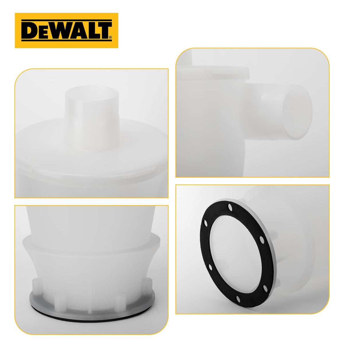 Six screws included for quick mounting of the separator kit