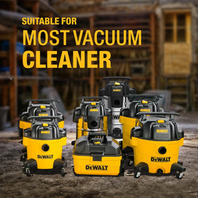 DEWALT stainless 10-gallon bucket offers durable, long-term shop use.