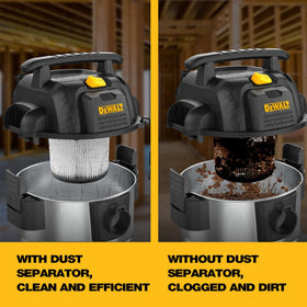 DEWALT compatible with most vacuums for flexible tool setups.