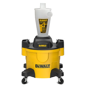 DEWALT dust separator with durable materials withstand workshop use.