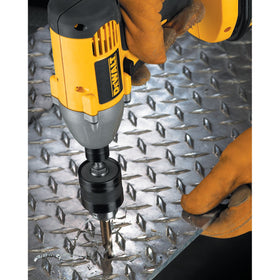 DEWALT DW0521 1/4-inch hex quick connect facilitates rapid tool switching.