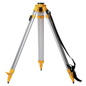 DEWALT DW0737 tripod with quick-release legs for fast site setup