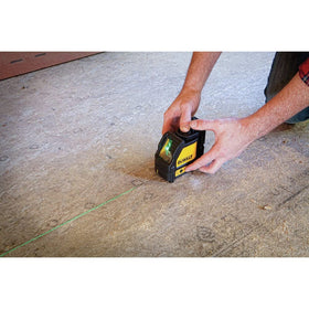 DEWALT DW088CG up to 330 ft range with detector for long layouts