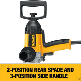 DEWALT DW130V soft grip handle enhancing comfort during extended use
