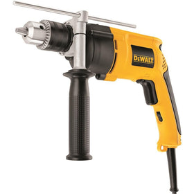 DEWALT DW511 hammer drill motor powering through materials with steady performance.