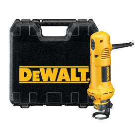 DEWALT DW660 showing a dust-sealed switch for durability