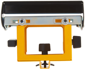 DEWALT DW7232 height adjusts from three seven eighths to six inches to fit saw tables.