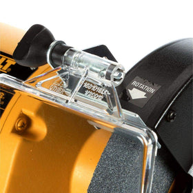 DEWALT DW758 12-1/2 inch wheel distance for larger grinding tasks.