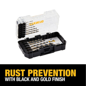 Ideal for drilling in plastic, wood, and metal.
