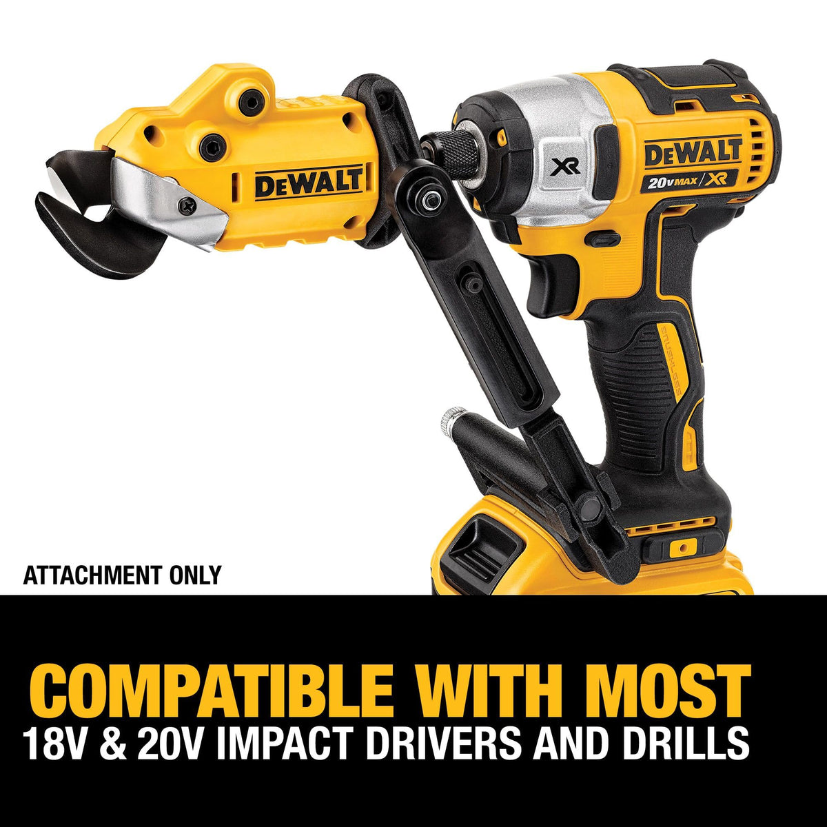 DEWALT DWASHRIR improves maneuverability with a full 360-degree swivel head.
