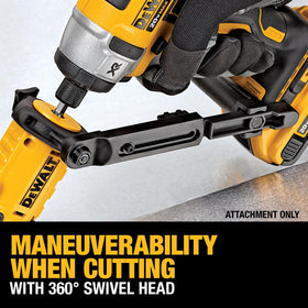DEWALT DWASHRIR ideal for ductwork and light metal fabrication.